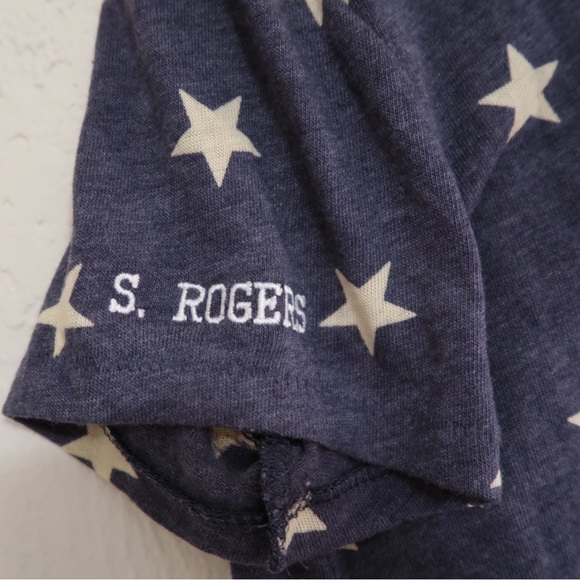 Captain America Inspired Women’s Shirt - Size Medium (NWT) - Picture 3 of 5